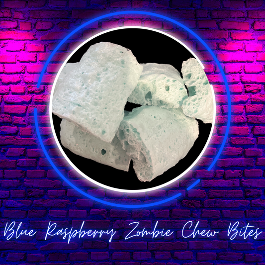 Freeze Dried - Zombie Chew Bites - Blue Raspberry