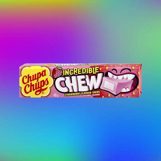 Chupa Chups Incredible Chews - Strawberry
