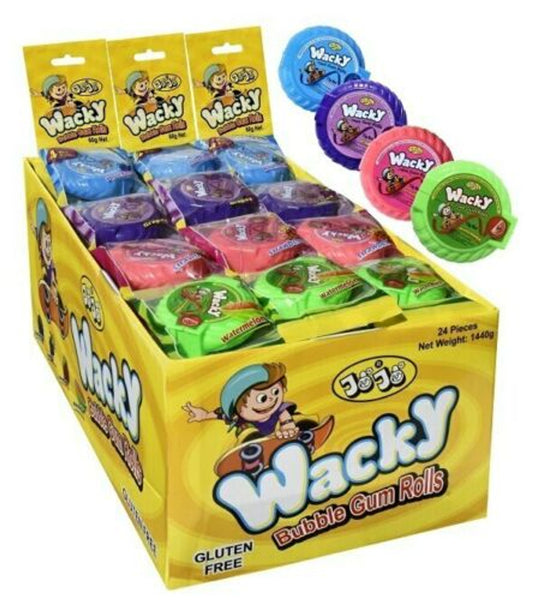 Wacky Bubblegum 4 Pack